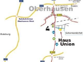 Hotel Haus Union Oberhausen  Exterior foto